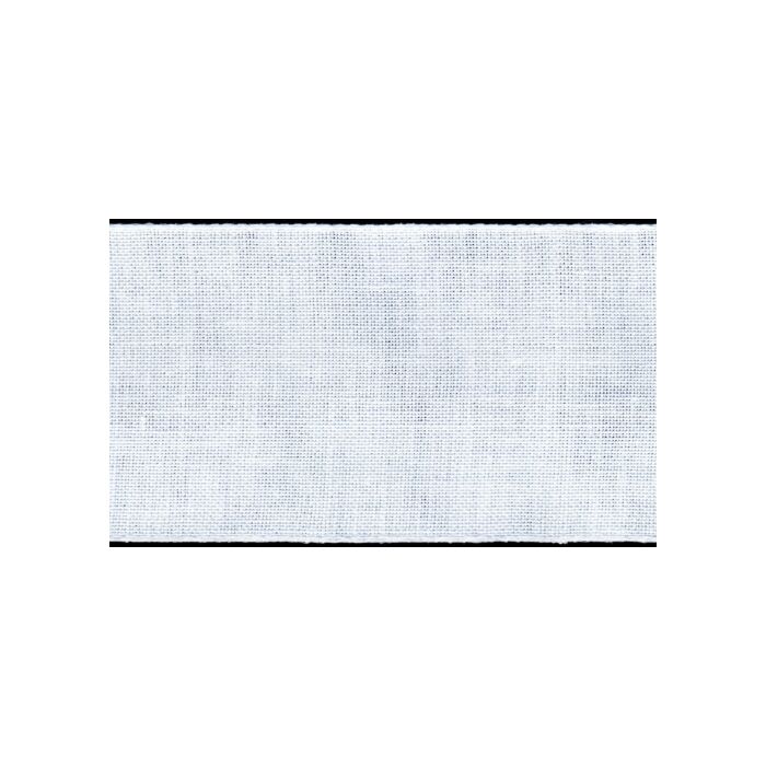 3in / 8cm White Linen Band - 1m