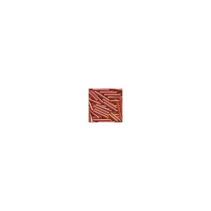 Large Bugle Beads 92055 - Red Rainbow