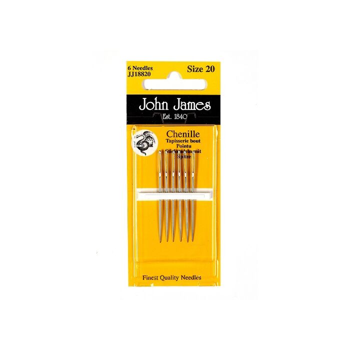John James Chenille Needles - Size 18/24