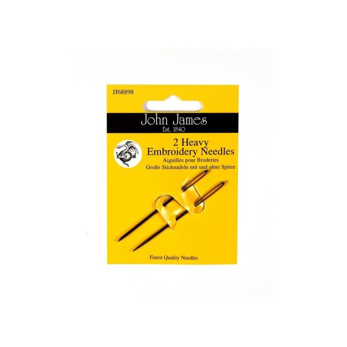 John James Heavy Embroidery Needles - Size 14