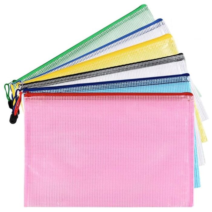 ZIPPED PROJECT BAGS - 2 x A4