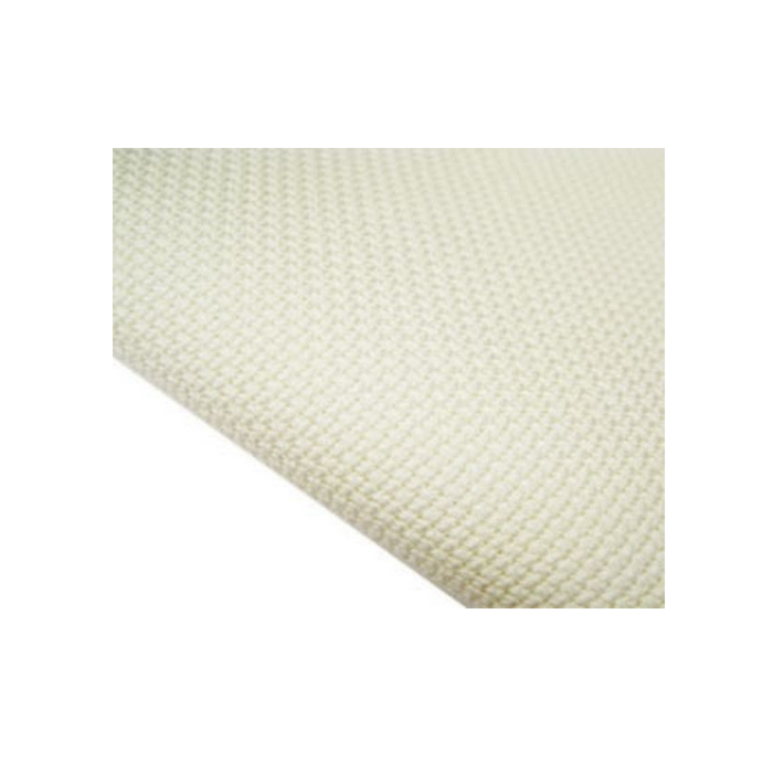 Fabric Flair 14ct Aida Antique White with Silver Sparkles