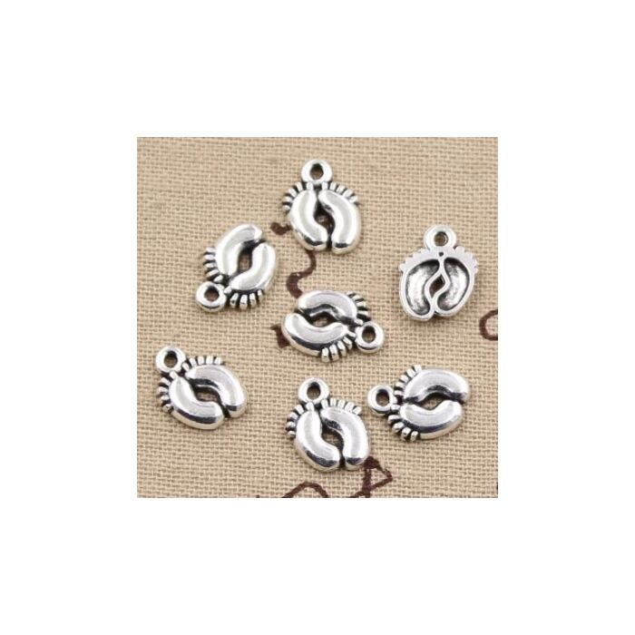 Baby feet Charms x 4