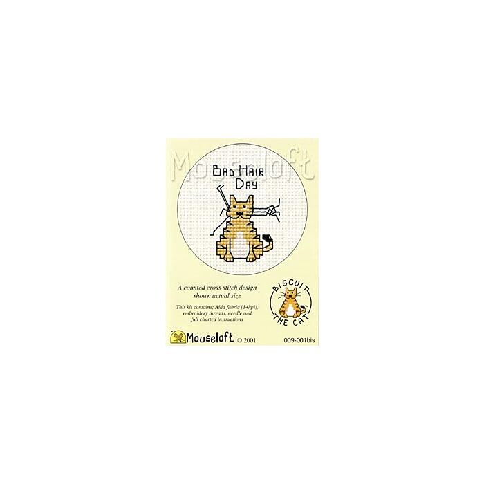 Mouseloft Kit - Biscuit The Cat - Bad Hair Day