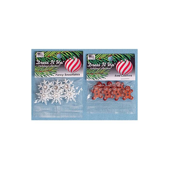 Christmas Dress It Up! Buttons Bundle - A