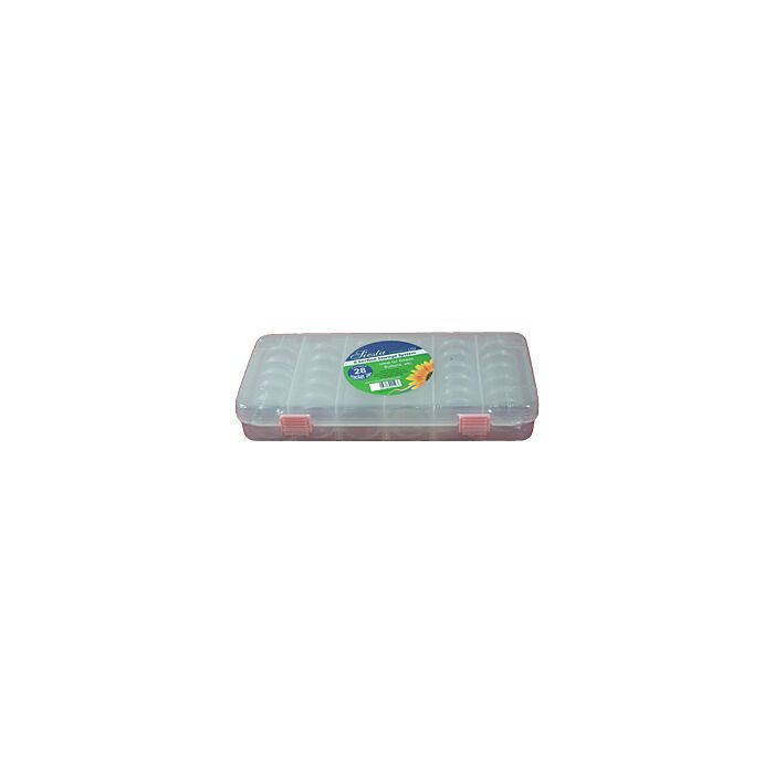 BD811 - Clear Plastic Stacker Jar Storage Box