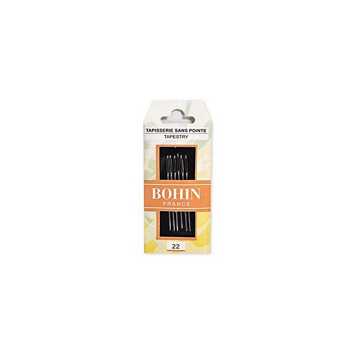 Bohin Tapestry Needles - Size 22 (Pack of 6)