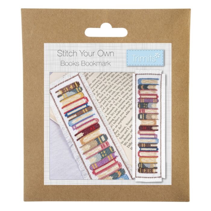 Trimits - Stitch Your Own - Books Bookmark