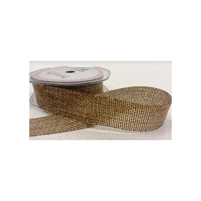 BTB 428-37 Natural 50mm Faux Burlap