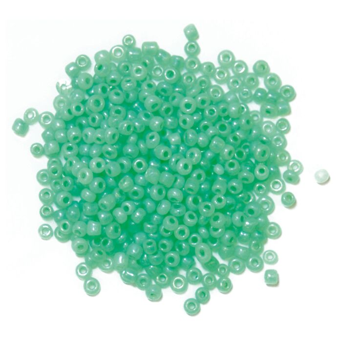 Trimits Pastel Green Seed Beads - 15g Pack