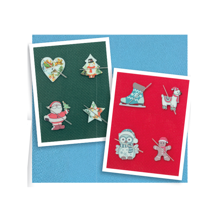 Christmas Festive Needleminders - Pack 1