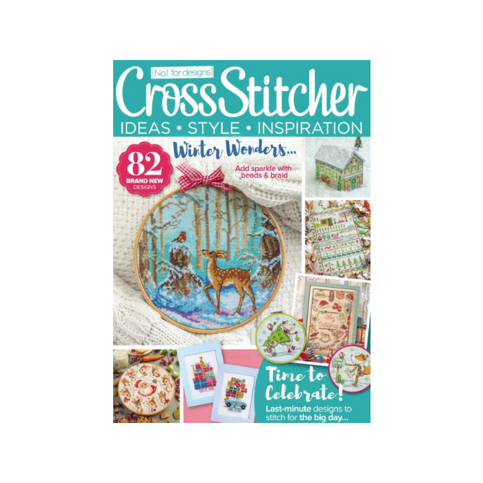 Cross Stitcher Magazine Issue 339 - January 2019 Old Office Copy