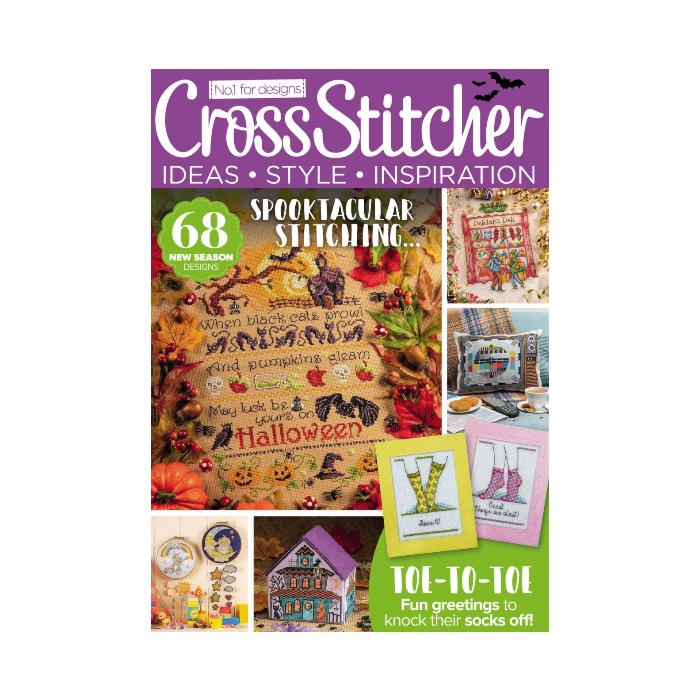 Cross Stitcher Magazine Issue 349 - October 2019 Old Office Copy