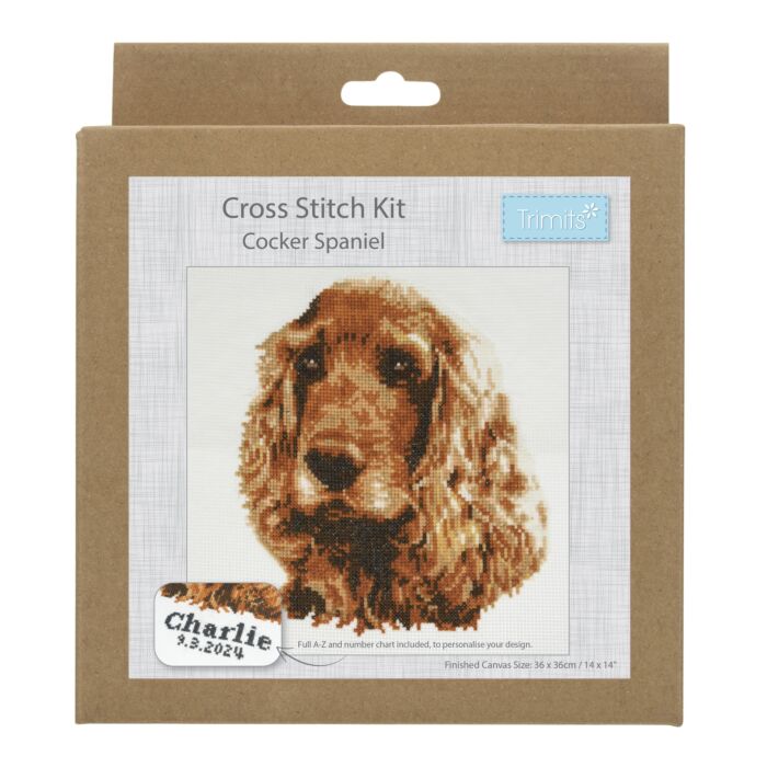 Trimits Dog Cross Stitch Kits: Dachshund