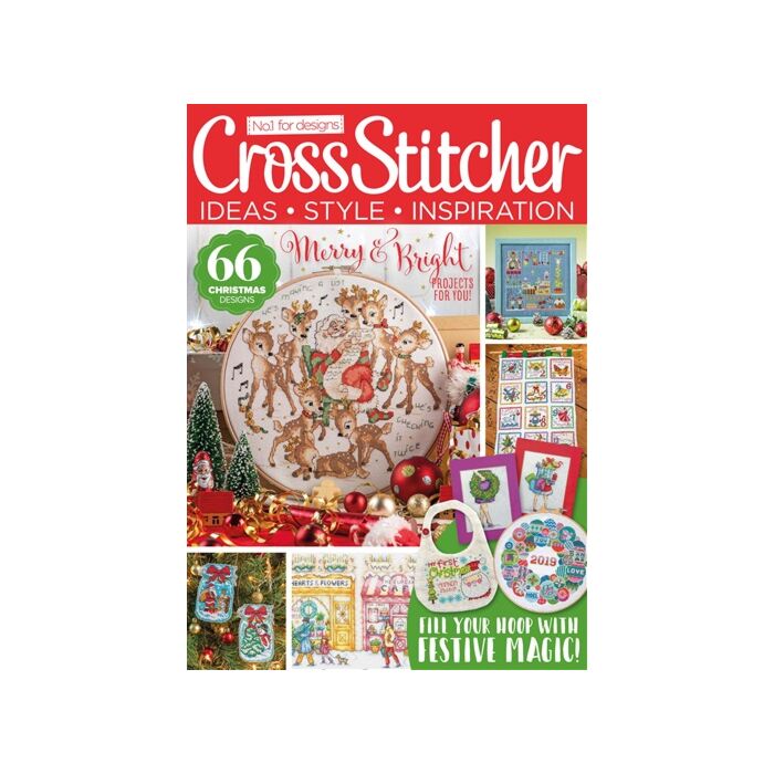 Cross Stitcher Magazine Issue 351 - December 2019 Old Office Copy 