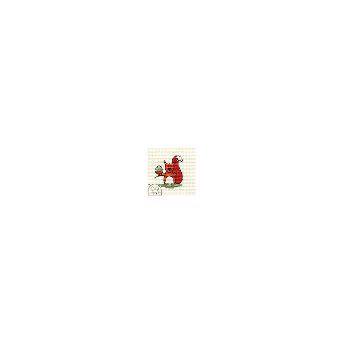 Mouseloft Cyril Squirrel Cross Stitch Kit - 00F-003itw