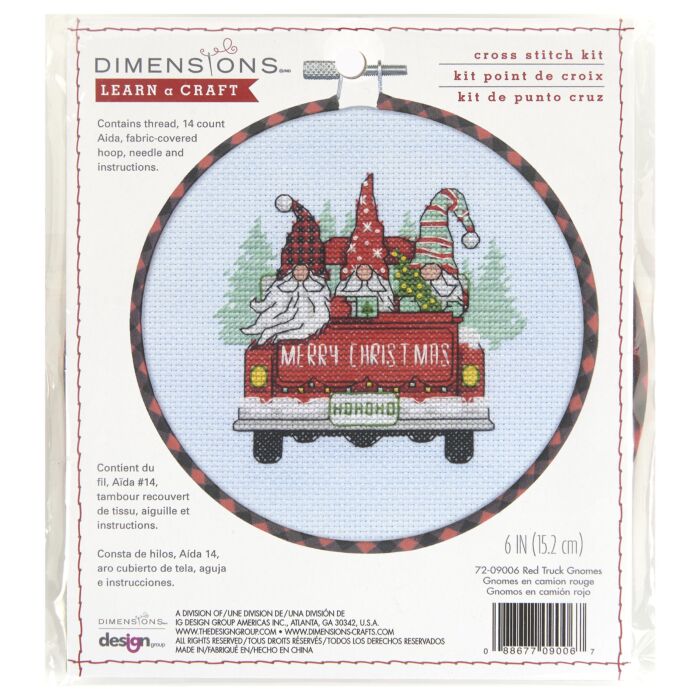 Wrapped Hoop Kits - Gnomes
