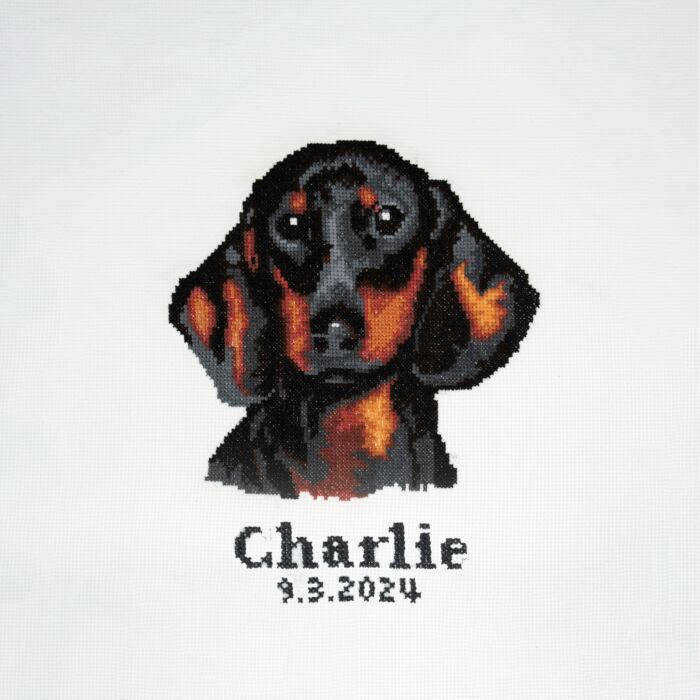 Trimits Dog Cross Stitch Kits: Dachshund