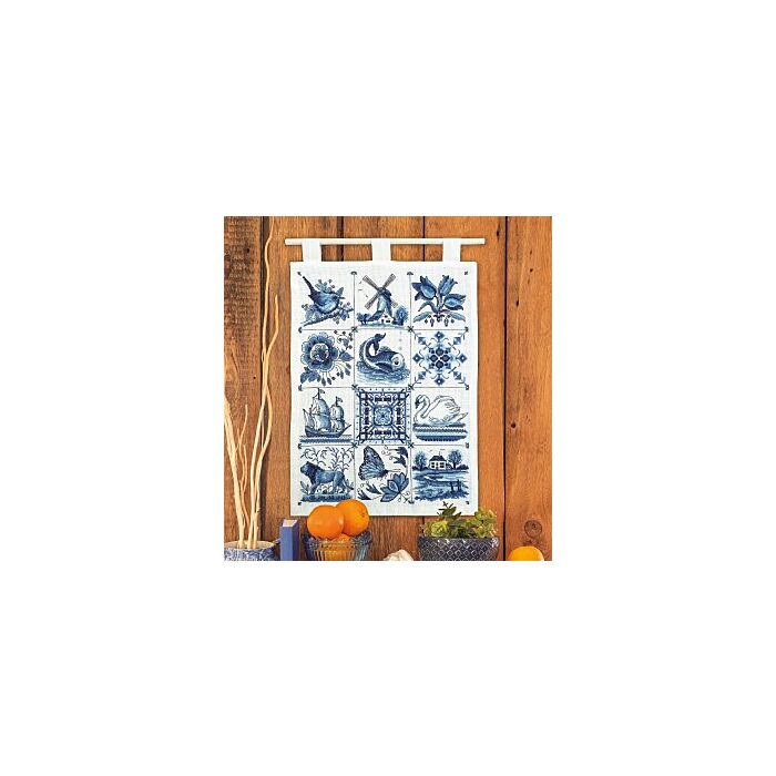Cross Stitcher Project Pack - Delft Tiles - Issue 399 & 400