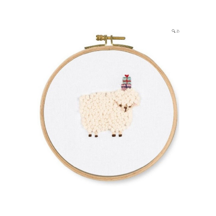 DMC For You! Sheep Printed Embroidery Kit - TB124 - 25% off RRP