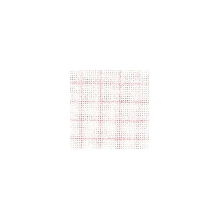 DMC 18 Count Magic Guide Aida White - Off Cut - 55x49cm 