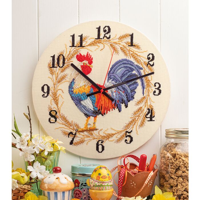 Cross Stitcher - issue 393 - Down on the Farm - Clock Kit