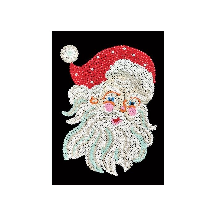 Simply Make Sequin Craft Kit - Christmas Santa