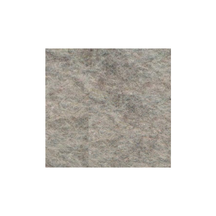 Felt Square Grey Marl 30% Wool - 9in / 22cm