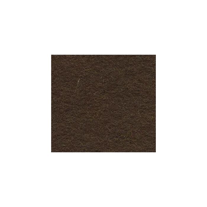 Felt Square Dark Brown 30% Wool - 9in / 22cm