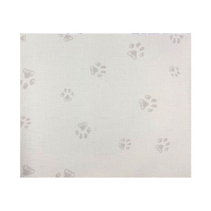 Fabric Flair 14ct Aida Paw Prints