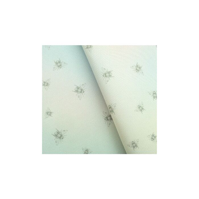 Fabric of the Month - July - 14ct Aida - Busy Bees