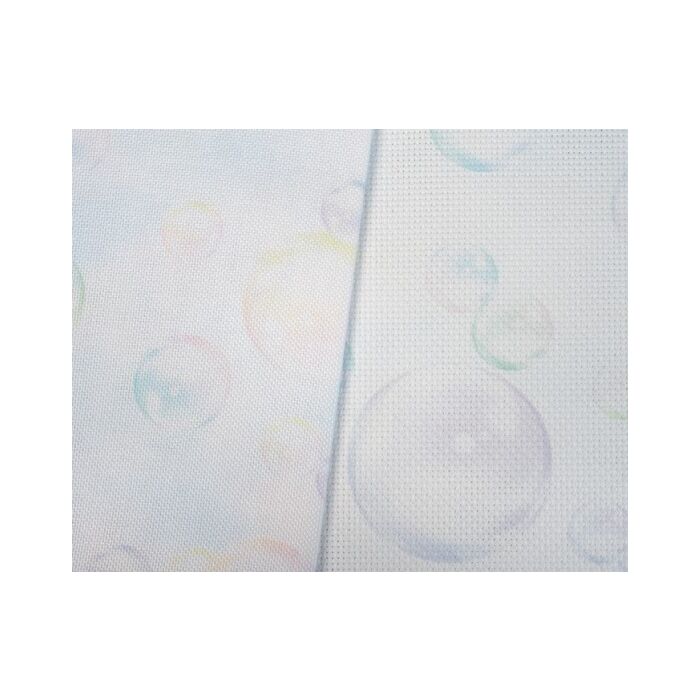 Fabric of the Month - August 24 - Bubbles - Aida