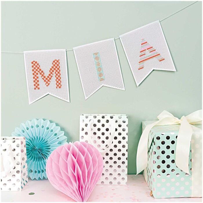 Stitch your own Garland Flags