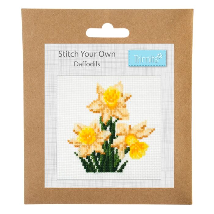 Trimits Daffodil Cross Stitch Kit