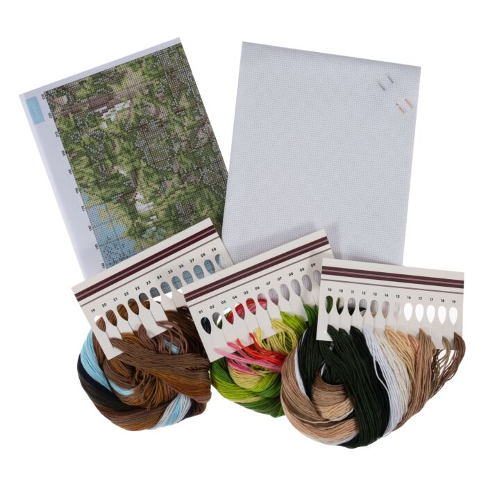 Trimits - Counted Cross Stitch Kit: Extra Large: Riviera