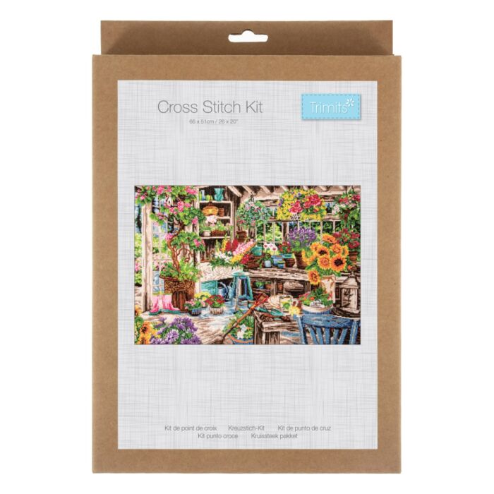 Gardener's Paradise - Trimits Cross Stitch Kit offer