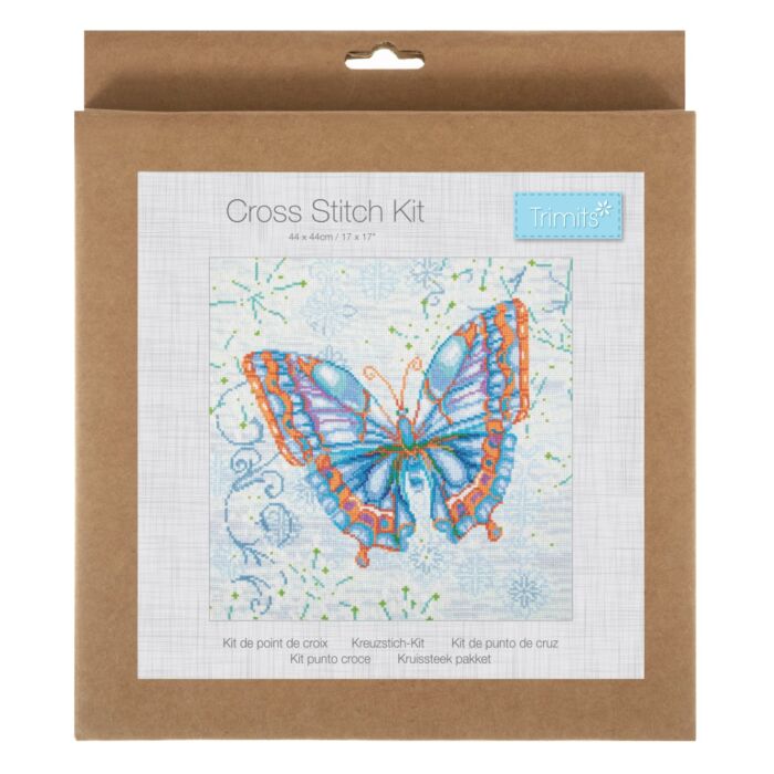 Trimits Cross Stitch Kit - Butterfly