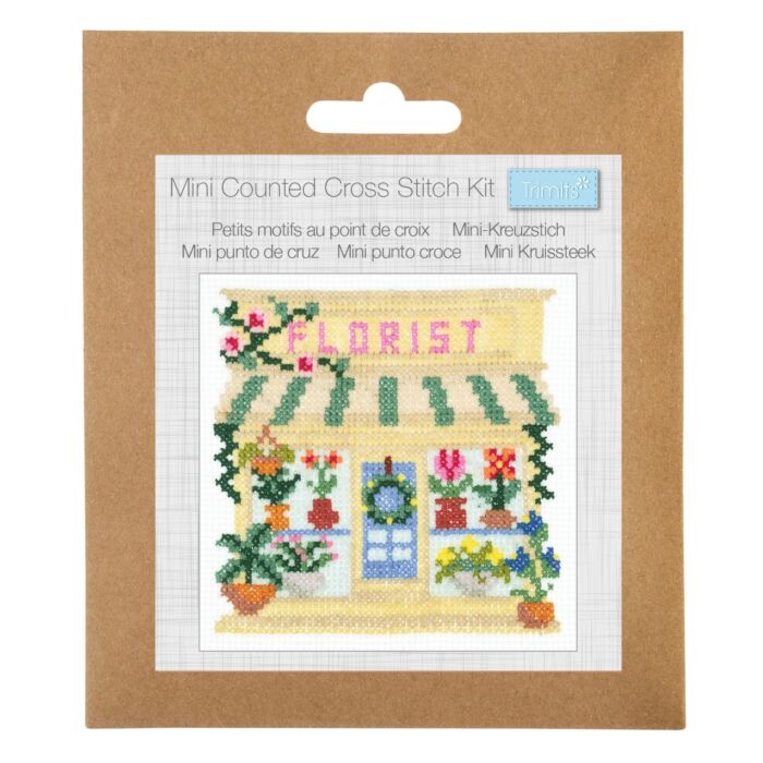 Trimits Florist Shop Cross Stitch Kit