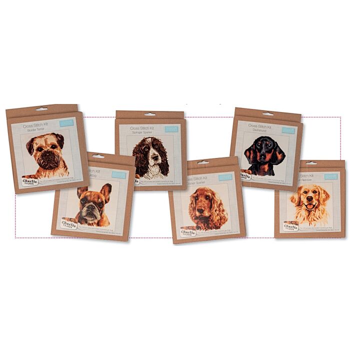 Trimits Dog Cross Stitch Kits