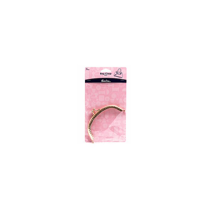 Hemline Purse Clasp Gold