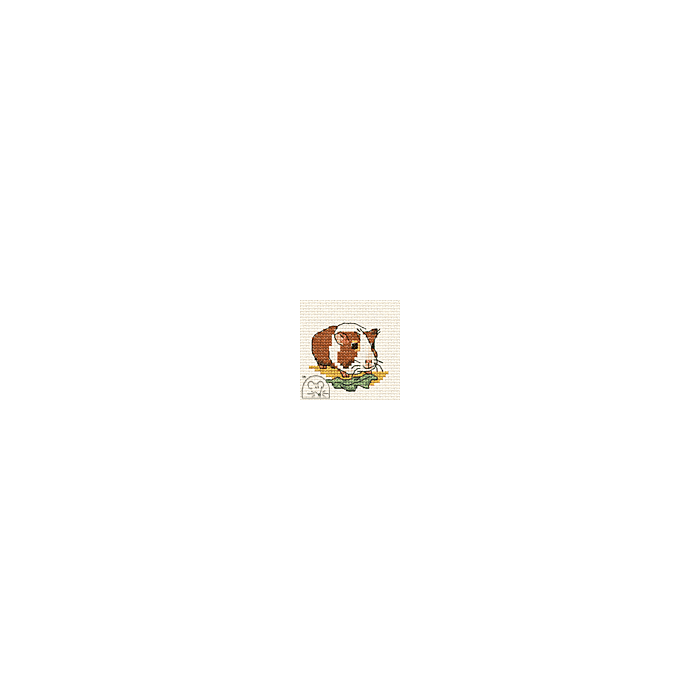 Mouseloft Guinea Pig Cross Stitch Kit - 004-T03stl