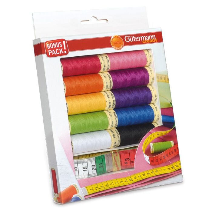 Guttermann Creativ - Thread Set With Tape Measure