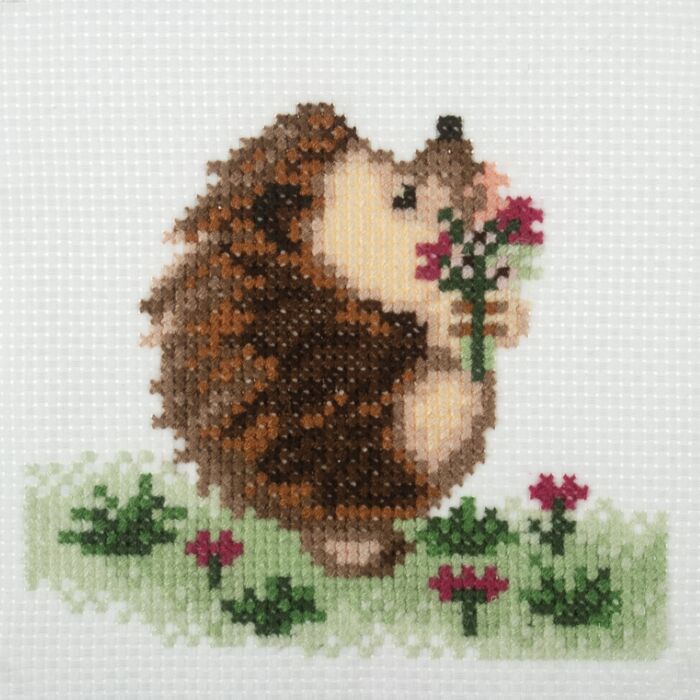 Trimits - Cross Stitch Kit - Hedgehog