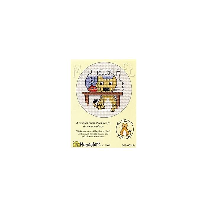 Mouseloft Kit - Biscuit The Cat - Hello Fishy!