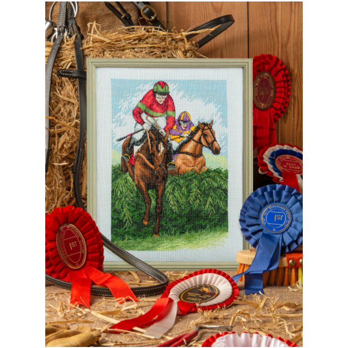 Cross Stitcher Project Pack - Horse Race - XST369