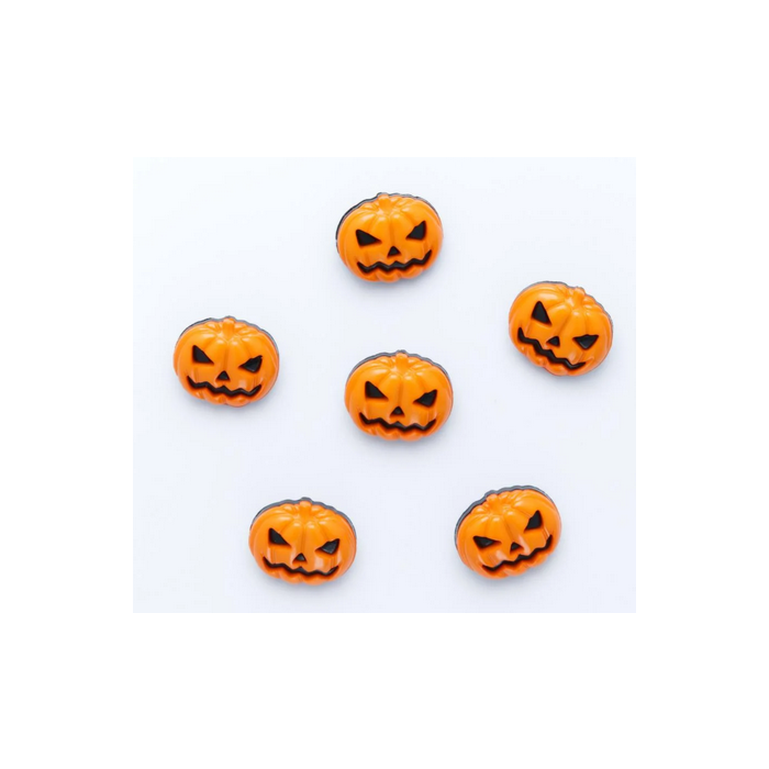 Jack o'Lantern Buttons - 3 Pack