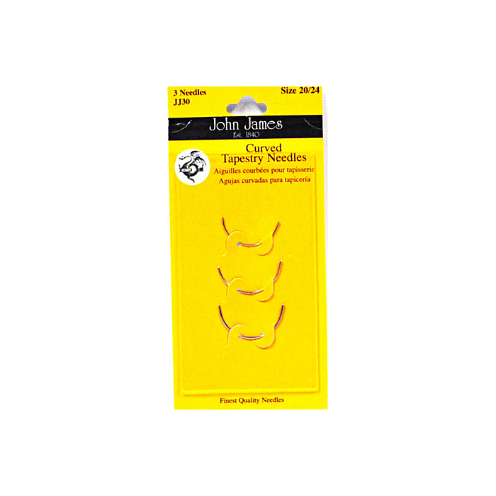 John James Size 20/24 Curved Tapestry Needles