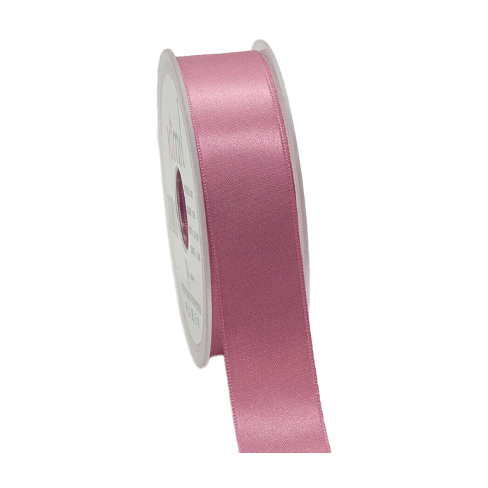 10mm Double Faced Satin Dusky Pink Ribbon