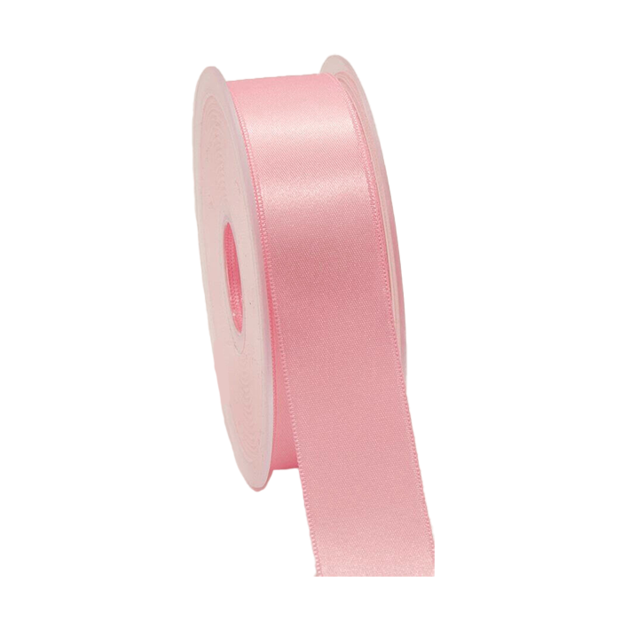 10mm Double Faced Sugar Pink Ribbon