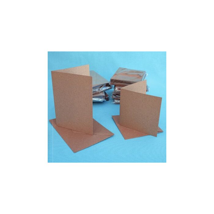 KRAFT SINGLE FOLD CARD PACK